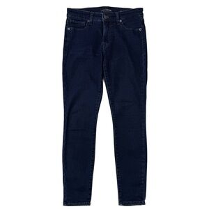 {Lucky Brand} "Ava Skinny" Dark Blue Ankle Stretch Denim Jeans